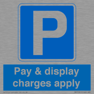 MR15341: Pay & display charges apply