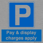 MR15341: Pay & display charges apply