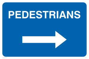 MR551: pedestrians arrow right