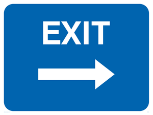 MR582: exit arrow right