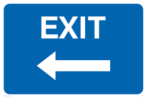 MR583: exit arrow left