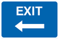 MR583: exit arrow left