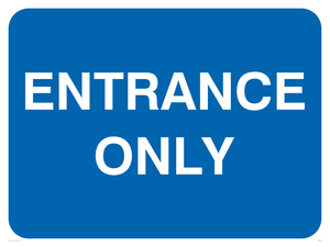 MR584: entrance only