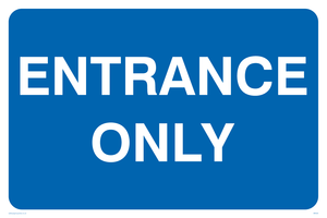 MR584: entrance only