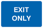 MR585: exit only