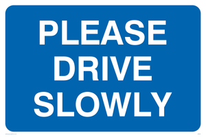 MR587: please drive slowly