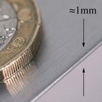 Material: 150x150mm / Stainless Steel 1mm / No Holes