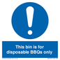 MV10007: This bin is for disposable BBQs only