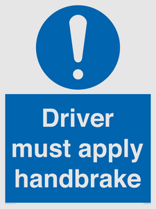 MV10047: Driver must apply handbrake