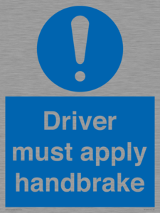 MV10047: Driver must apply handbrake