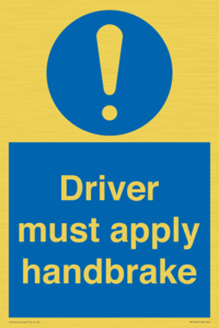 MV10047: Driver must apply handbrake