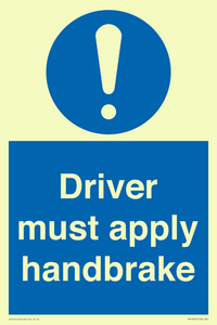 MV10047: Driver must apply handbrake