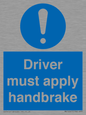 MV10047: Driver must apply handbrake