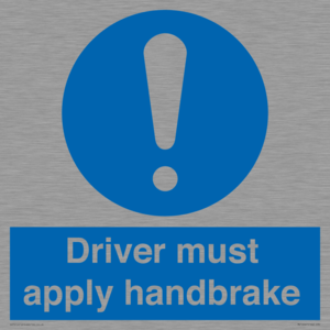 MV10047: Driver must apply handbrake