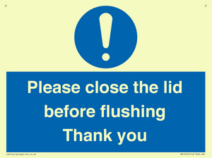 MV10127: Please close the lid before flushing Thank you