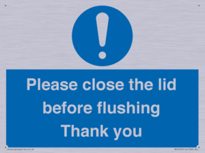 MV10127: Please close the lid before flushing Thank you