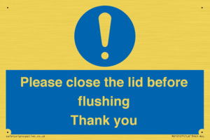 MV10127: Please close the lid before flushing Thank you