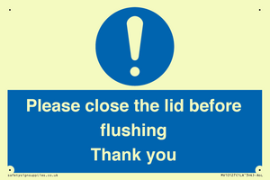 MV10127: Please close the lid before flushing Thank you