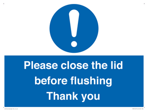 MV10127: Please close the lid before flushing Thank you