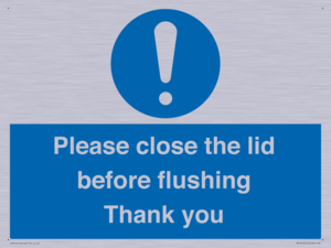 MV10127: Please close the lid before flushing Thank you