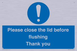 MV10127: Please close the lid before flushing Thank you