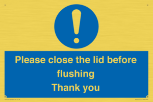 MV10127: Please close the lid before flushing Thank you