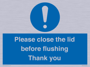 MV10127: Please close the lid before flushing Thank you