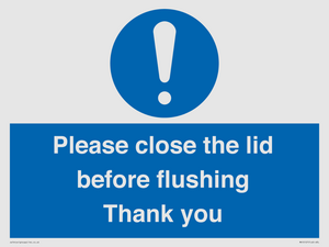 MV10127: Please close the lid before flushing Thank you