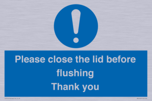 MV10127: Please close the lid before flushing Thank you
