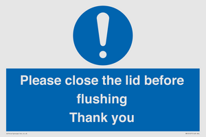 MV10127: Please close the lid before flushing Thank you