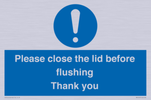 MV10127: Please close the lid before flushing Thank you