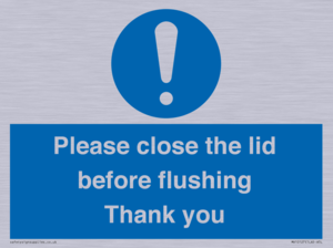 MV10127: Please close the lid before flushing Thank you