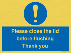 MV10127: Please close the lid before flushing Thank you