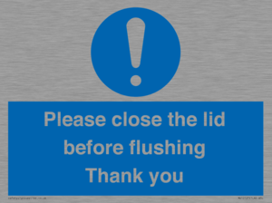 MV10127: Please close the lid before flushing Thank you