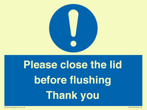 MV10127: Please close the lid before flushing Thank you