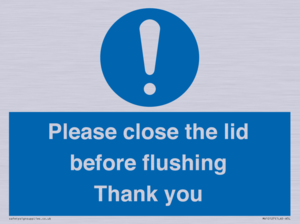 MV10127: Please close the lid before flushing Thank you
