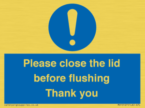 MV10127: Please close the lid before flushing Thank you
