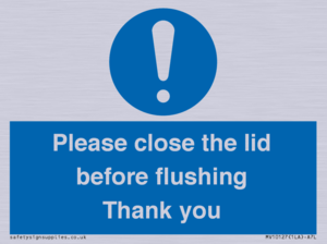 MV10127: Please close the lid before flushing Thank you