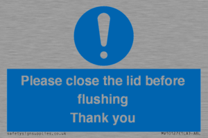 MV10127: Please close the lid before flushing Thank you