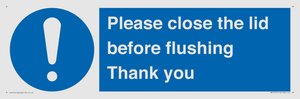 MV10127: Please close the lid before flushing Thank you