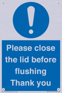 MV10127: Please close the lid before flushing Thank you
