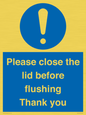 MV10127: Please close the lid before flushing Thank you