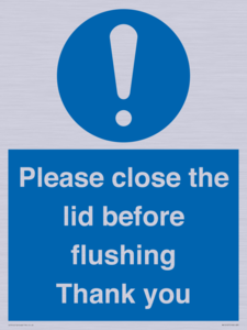 MV10127: Please close the lid before flushing Thank you