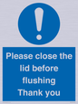 MV10127: Please close the lid before flushing Thank you