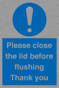 MV10127: Please close the lid before flushing Thank you