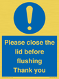 MV10127: Please close the lid before flushing Thank you