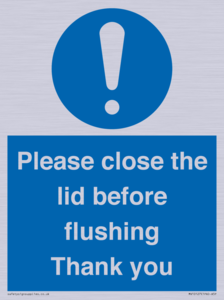 MV10127: Please close the lid before flushing Thank you