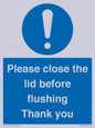 MV10127: Please close the lid before flushing Thank you