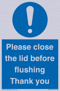MV10127: Please close the lid before flushing Thank you