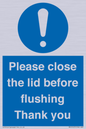 MV10127: Please close the lid before flushing Thank you